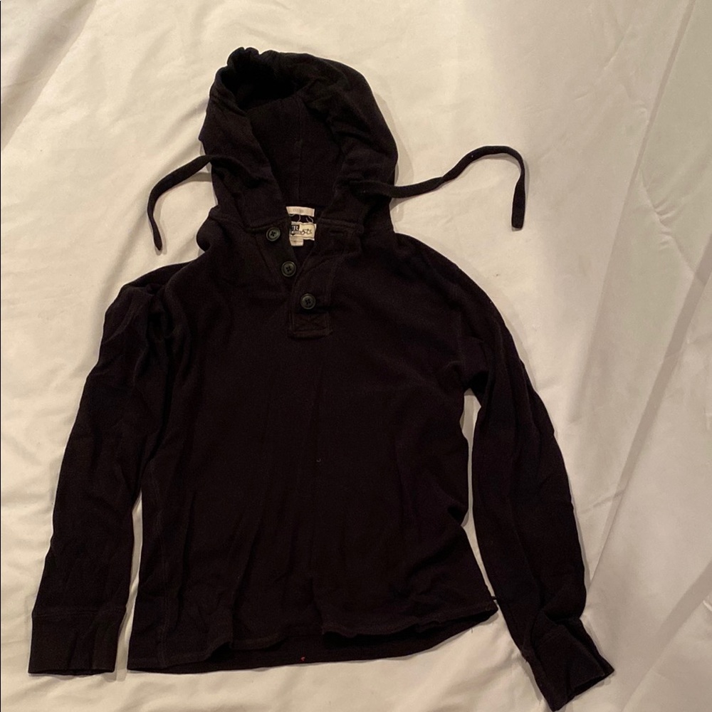 Club Room Black Hooded Jacket